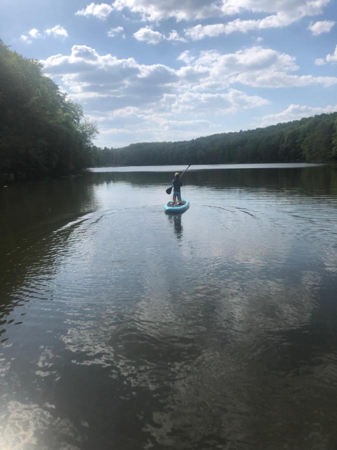 Ferienwohnung Am Rathsburgsee Gramzow Buitenkant foto